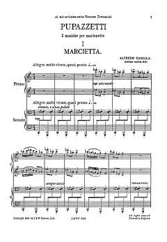 A. Casella: Pupazzeti Op.27, Klav4m