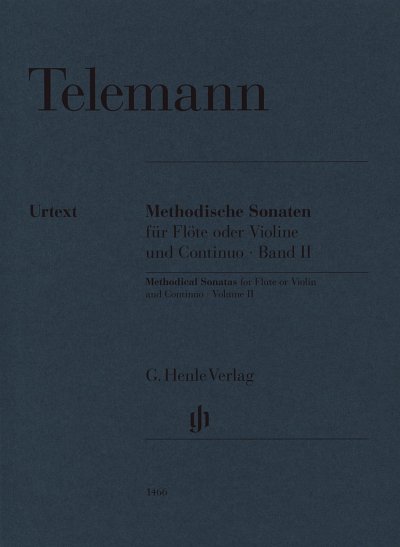 G.P. Telemann: Methodische Sonaten II, Fl/VlBc (Pa+St)