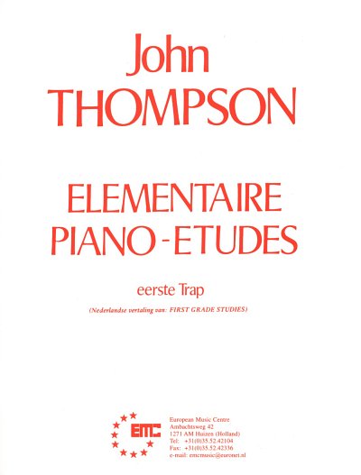 J. Thompson: Thompson First Grade Studies., Klavier