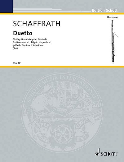 C. Schaffrath: Duetto G minor