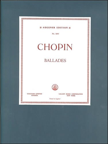 F. Chopin: The Ballades, Klav