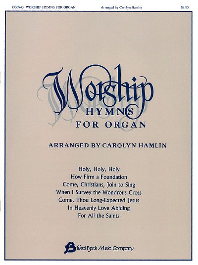 Worship Hymns for Organ - Volume 1, Org