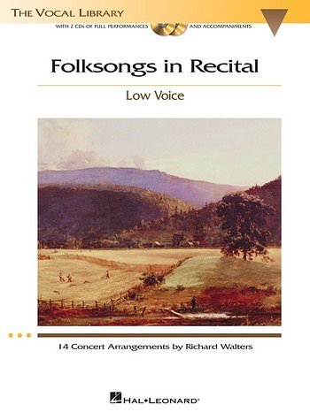 R. Walters: Folksongs In Recital (Low Voice), GesTiKlav