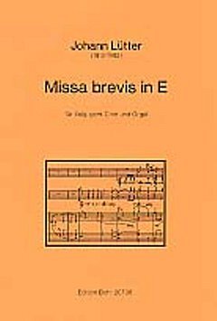 J. Lütter: Missa brevis in E-Dur