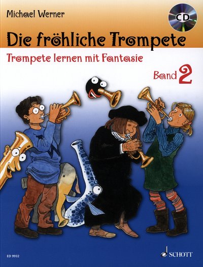 W. Michael: Die fröhliche Trompete, Trp (+CD)