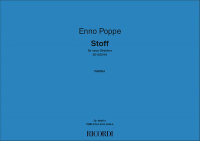 E. Poppe: Stoff (Part.)