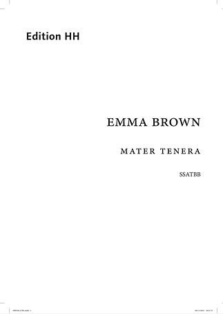 E. Brown: Mater tenera