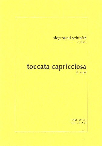 S. Schmidt: Toccata capricciosa, Org (Sppart)
