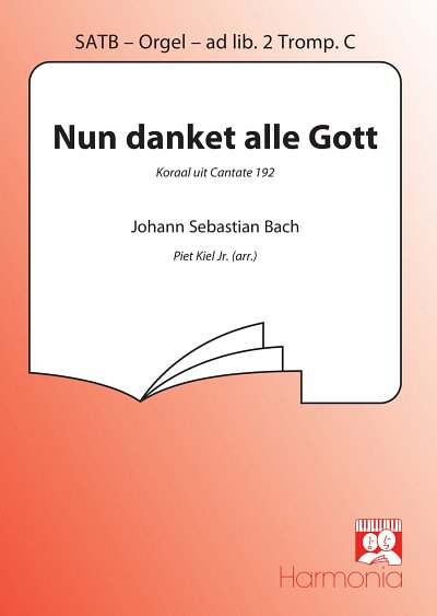 J.S. Bach: Nun danket alle Gott, Gch;Klav (Chpa)