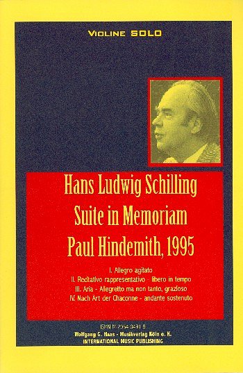H.-L. Schilling: Suite In Memoriam Paul Hindemith