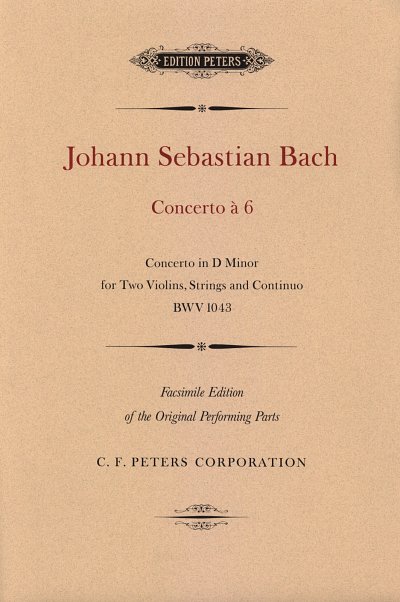 J.S. Bach: Konzert D-Moll Bwv 1043