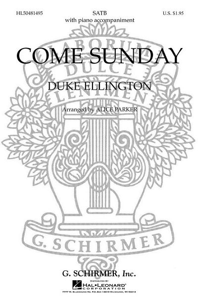 D. Ellington: Come Sunday, GchKlav (Chpa)