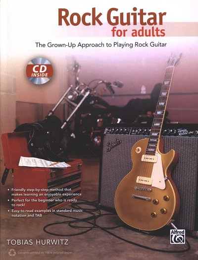 T. Hurwitz: Rock Guitar for Adults, E-Git (+TabCD)