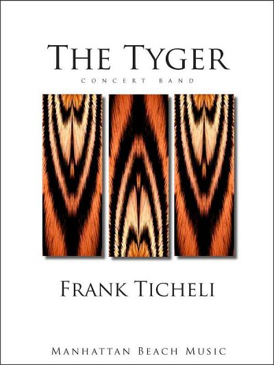 Ticheli, Frank, The Tyger Blasorchester Partitur, Stimmensat