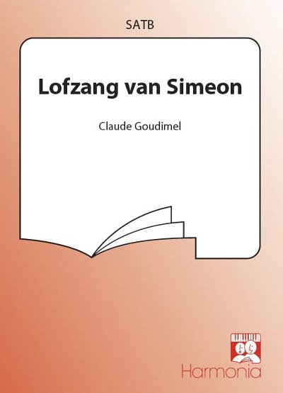 C. Goudimel: Lofzang van Simeon, Gch;Klav (Chpa)