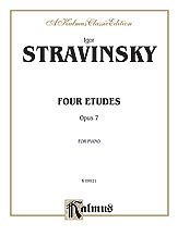 DL: I. Strawinsky: Stravinsky: Four Etudes, Op. 7, Klav