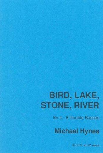 Bird, Lake, Stone, River
