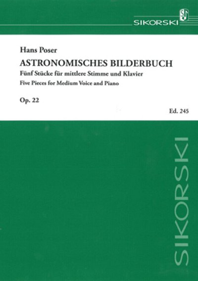 H. Poser: Astronomisches Bilderbuch Op 22