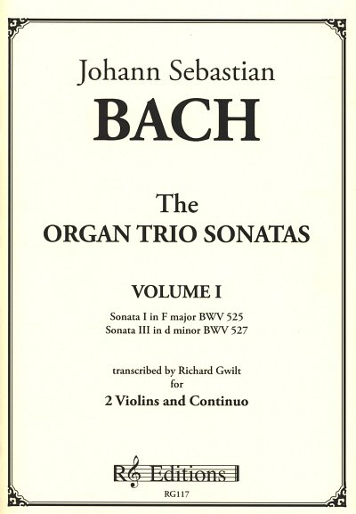 J.S. Bach: Sonaten 1 Rg Editions