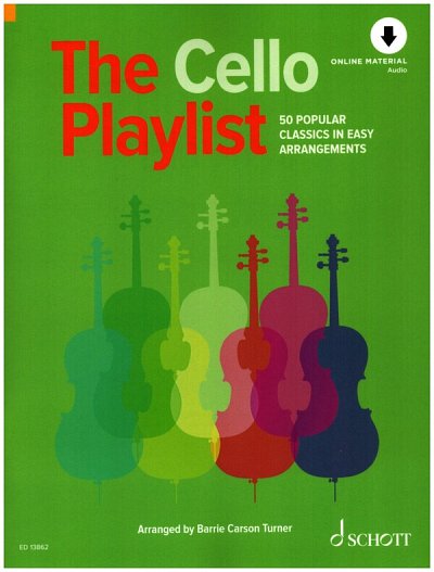 B. Carson Turner: The Cello Playlist, Vc;Klv (+Audonl/pdf)
