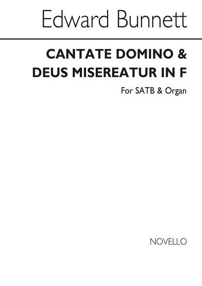 Cantate Domino And Deus Misereatur In F, GchOrg (Chpa)