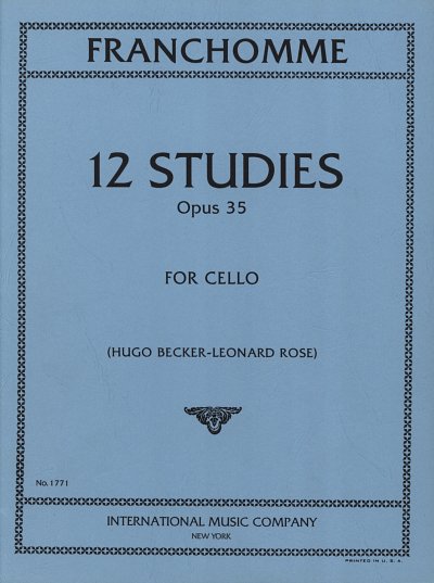 12 Studi Op. 35 (Becker/Rose), Vc