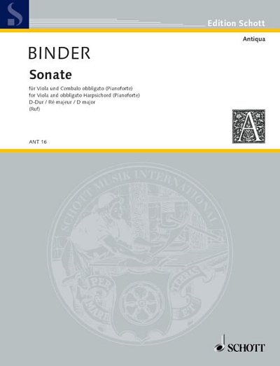 C.S. Binder: Sonata D Major