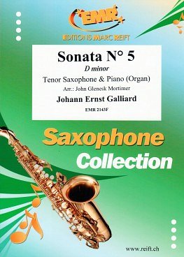 J.E. Galliard: Sonata N° 5 in D minor, TsaxKlavOrg