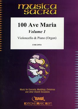 DL: 100 Ave Maria Volume 1, VcKlv/Org