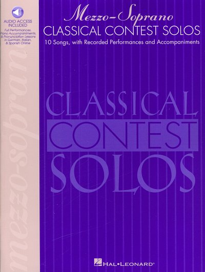 Classical Contest Solos - Mezzo-Soprano (+OnlAudio)