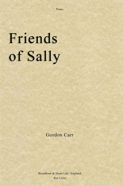 G. Carr: Friends of Sally, Klav