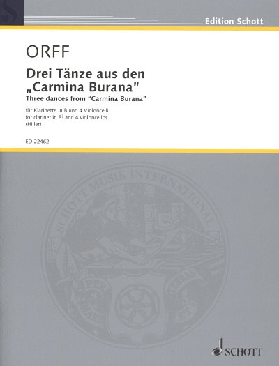 C. Orff: Drei Taenze (1936/2015), Klr4Vc (Pa+St)