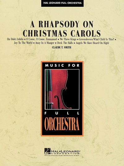 A Rhapsody on Christmas Carols, Sinfo (Part.)