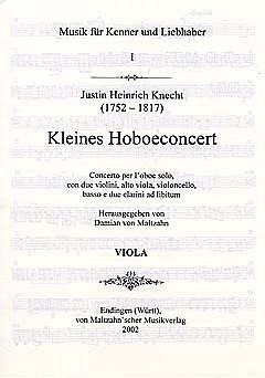 J.H. Knecht: Kleines Hoboeconcert