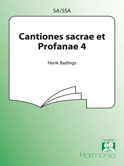 H. Badings: Cantiones sacrae et Profanae 4, FchKlav