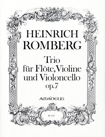 Romberg Heinrich: Trio Op 7 Intermezzo Concertant