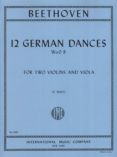 L. v. Beethoven: 12 Danze Tedesche (May) (Bu)