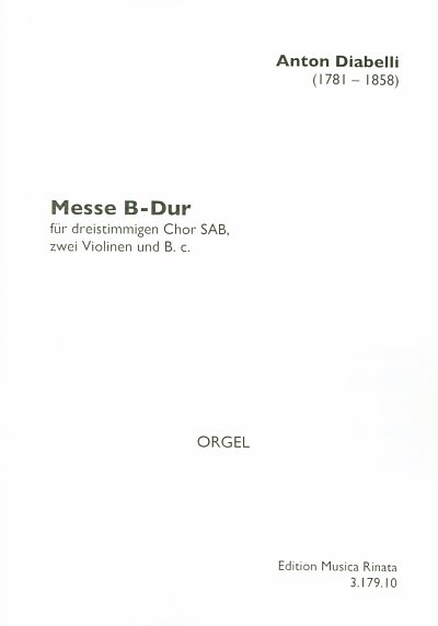 AQ: A. Diabelli: Messe B-Dur (B-Ware)