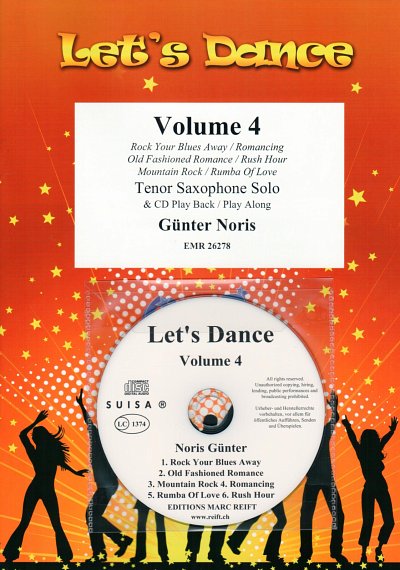 G.M. Noris: Let's Dance Volume 4, Tsax (+CD)