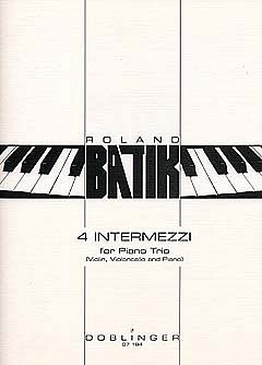 R. Batik m fl.: 4 Intermezzi (2001)