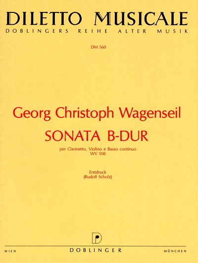G.C. Wagenseil: Sonate B-Dur Diletto Musicale