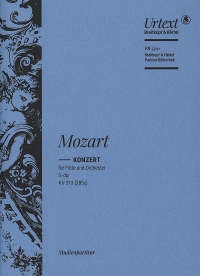 W.A. Mozart: Flötenkonzert Nr. 1 G-dur KV 313, FlOrch (Stp)