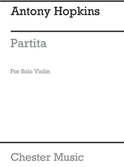 Partita In G Minor Solo Violin, Viol