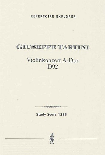 G. Tartini: Violinkonzert A-Dur D92