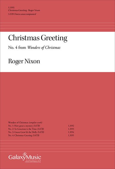 Wonders of Christmas I: No. 4. Christmas Greeting