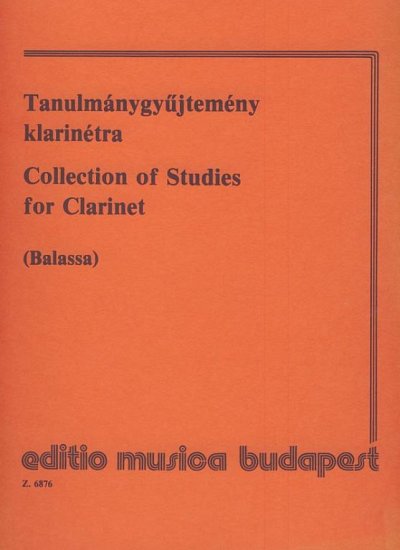 G. Balassa: Studiensammlung für Klarinette, Klar