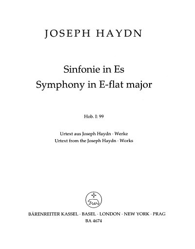 J. Haydn: Londoner Sinfonie Nr. 7 Es-Dur Hob. , Sinfo (HARM)