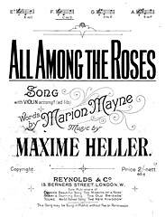 DL: M.H.M. Mayne: All Among The Roses, GesVlKlav