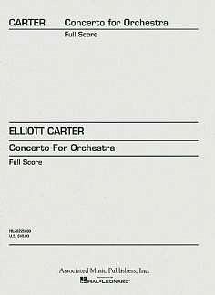 E. Carter: Concerto for Orchestra, Sinfo (Stp)