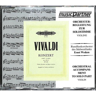 A. Vivaldi: Konzert für Violine, Streicher und Basso continuo a-moll op. 3; 6 RV 356